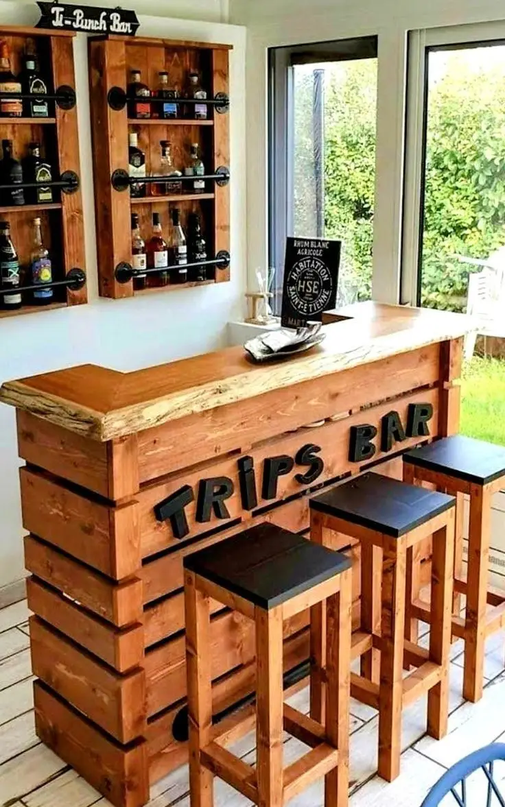 Compact Cocktail Bar