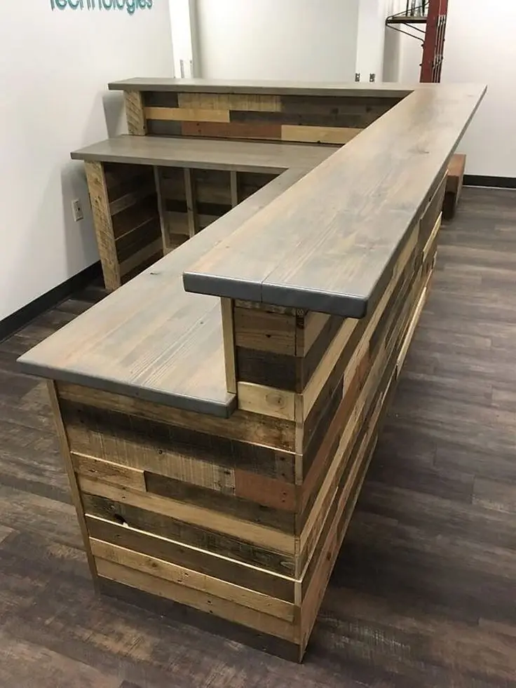 Covered Patio Bar Counter