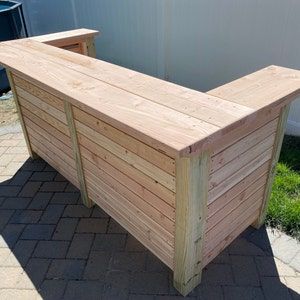home bar counter