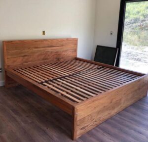 Solid Oak Platform Bed