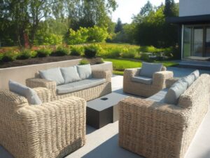 Wicker Lounge Chairs